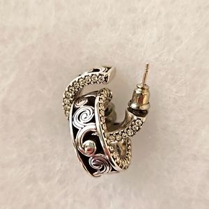 Brighton earrings with crystal trim